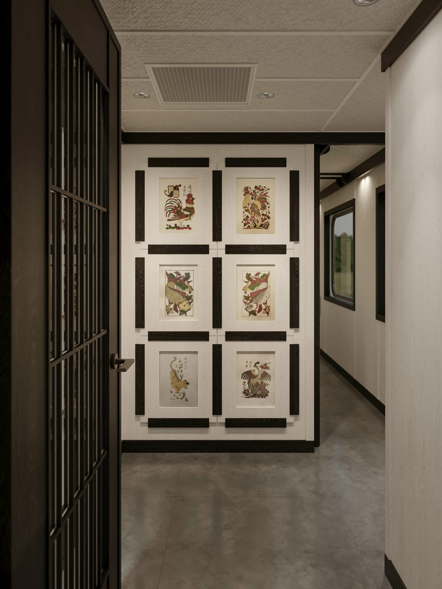 P1 - Dong Ho Paintings Train